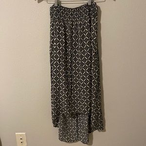 Aztec Asymmetric Skirt